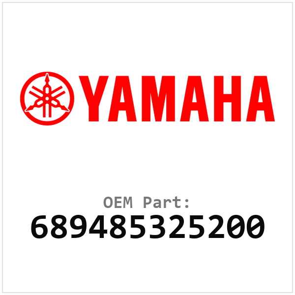 Yamaha OEM 689485325200