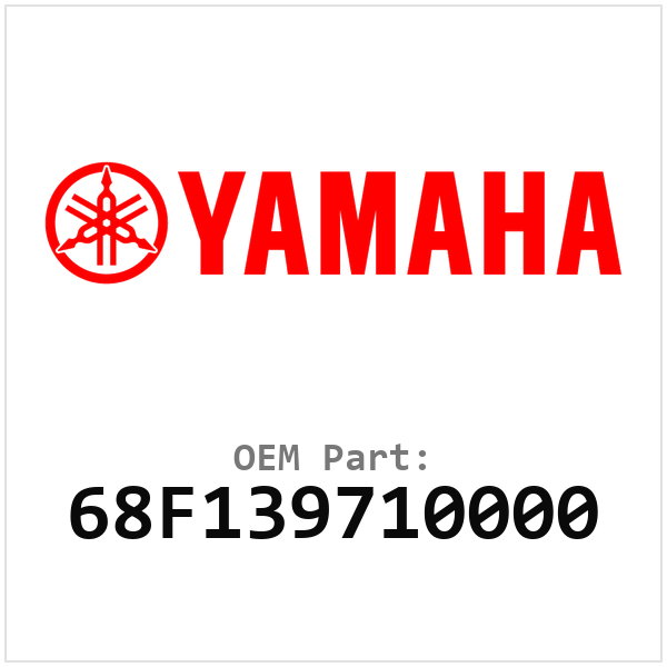 Yamaha OEM 68F139710000
