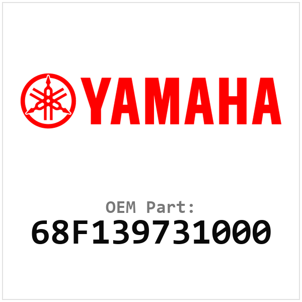 Yamaha OEM 68F139731000