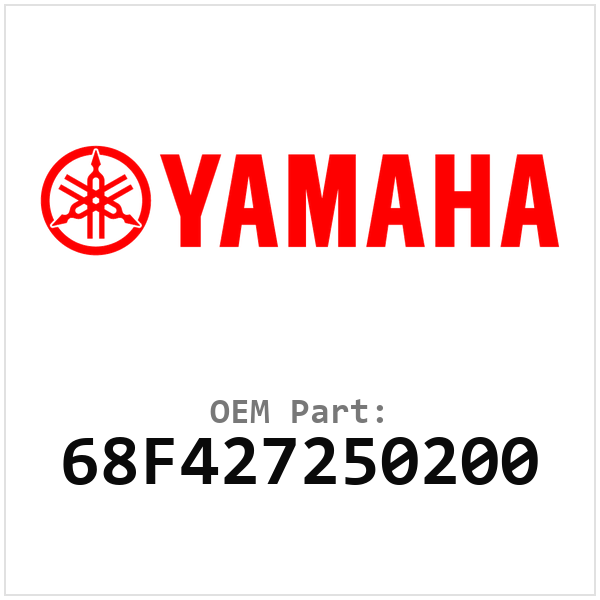 Yamaha OEM 68F427250200