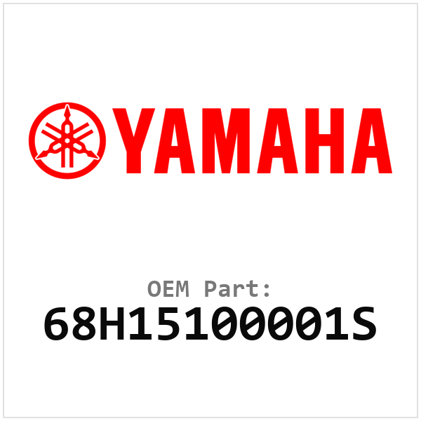 Yamaha OEM 68H15100001S