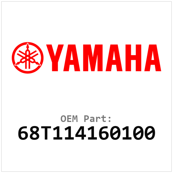 Yamaha OEM 68T114160100
