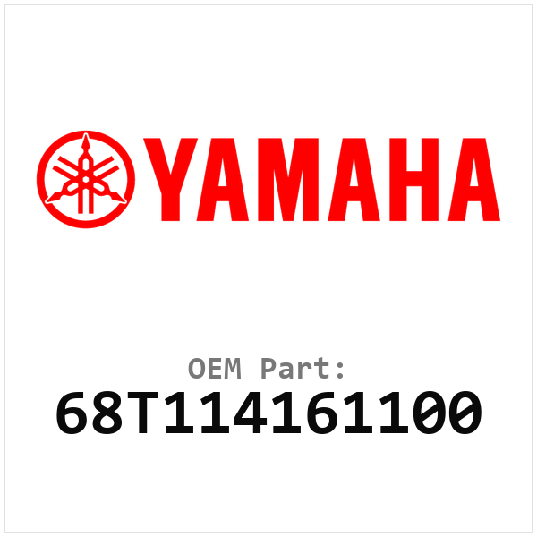 Yamaha OEM 68T114161100
