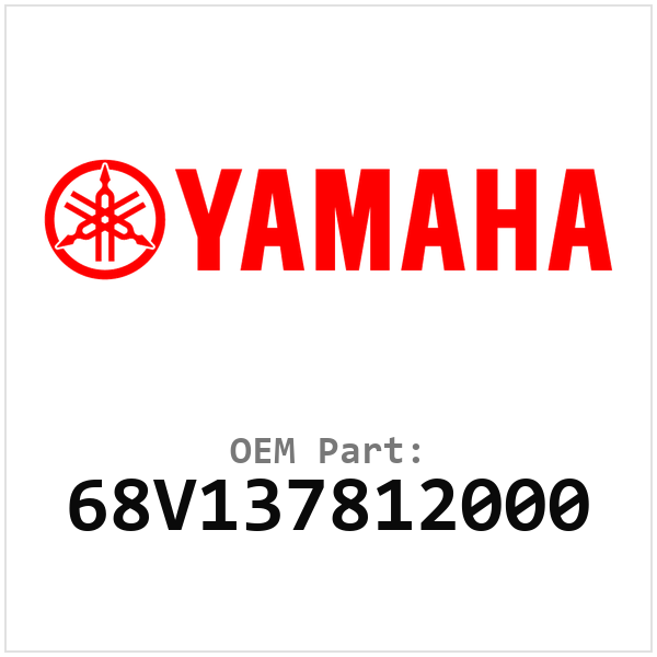 Yamaha OEM 68V137812000
