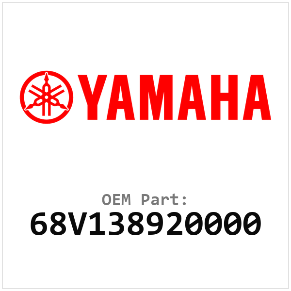 Yamaha OEM 68V138920000