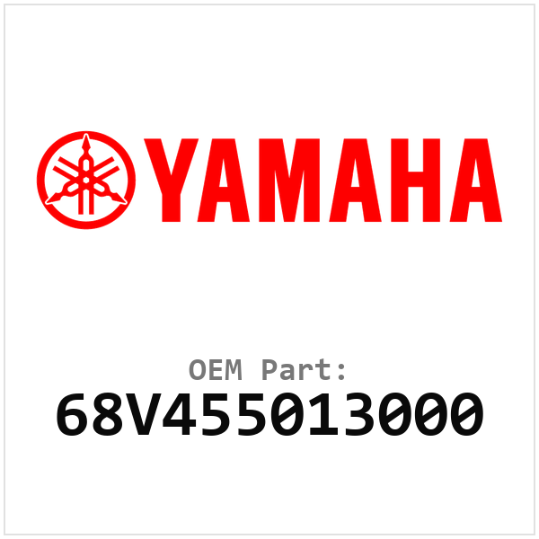 Yamaha OEM 68V455013000