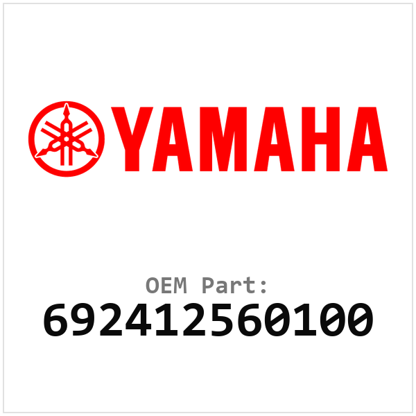 Yamaha OEM 692412560100