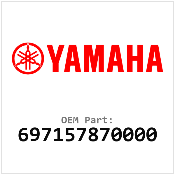 Yamaha OEM 697157870000