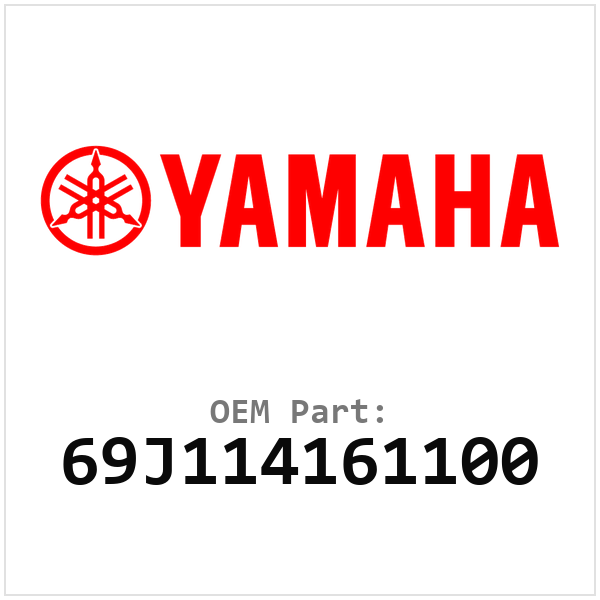 Yamaha OEM 69J114161100