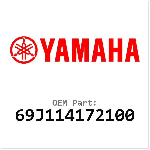 Yamaha OEM 69J114172100