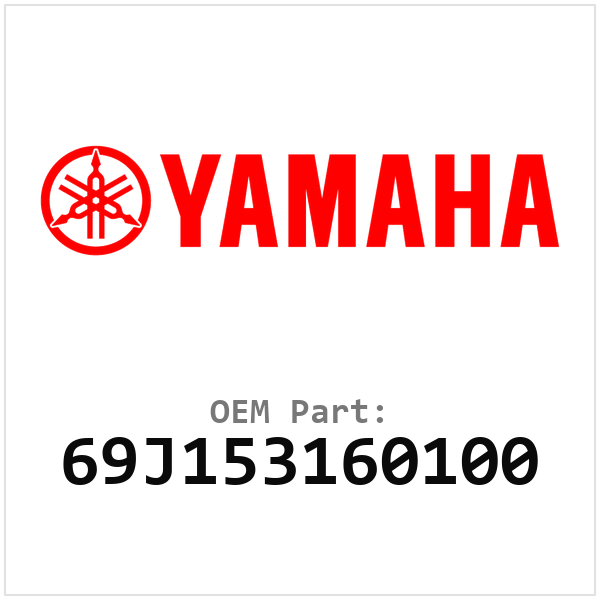 Yamaha OEM 69J153160100