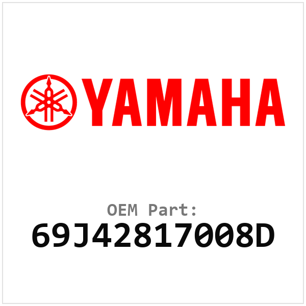 Yamaha OEM 69J42817008D