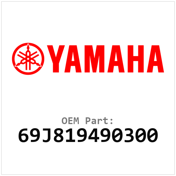 Yamaha OEM 69J819490300