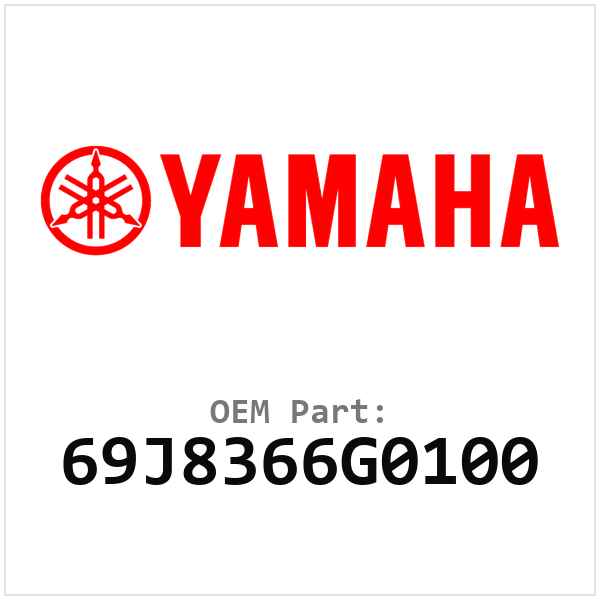 Yamaha OEM 69J8366G0100