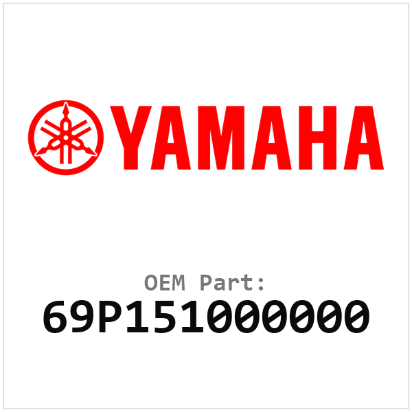 Yamaha OEM 69P151000000
