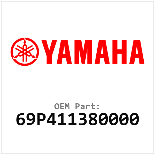 Yamaha OEM 69P411380000