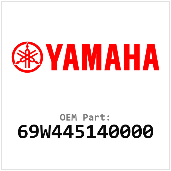 Yamaha OEM 69W445140000