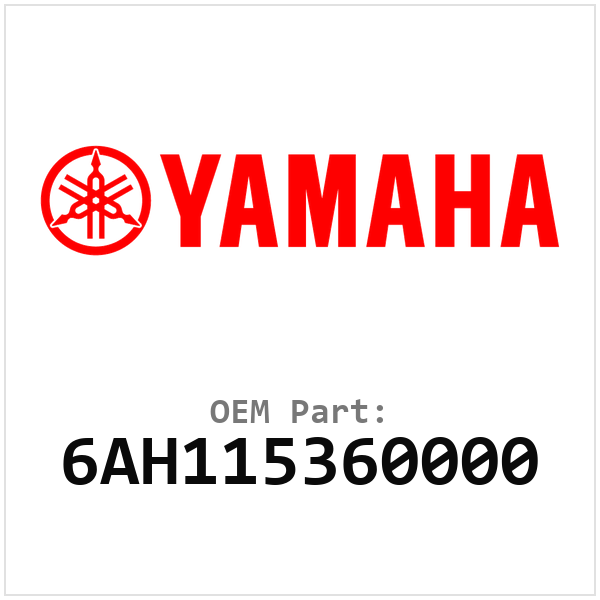 Yamaha OEM 6AH115360000