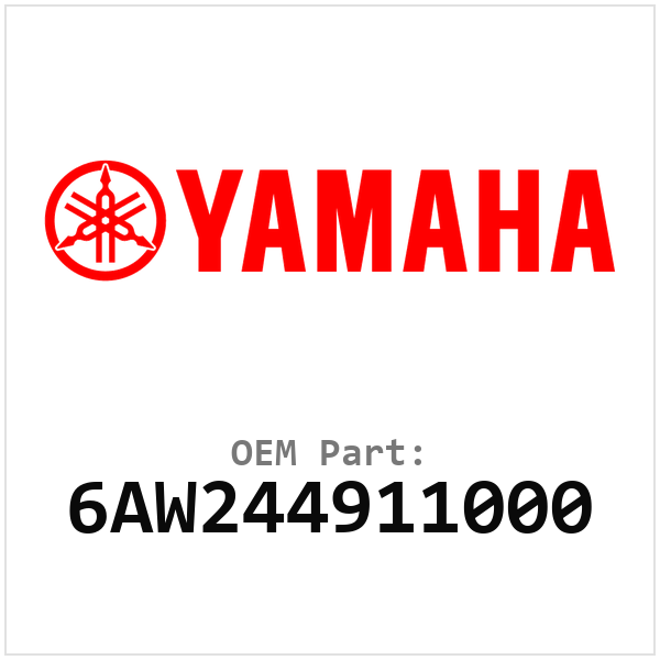 Yamaha OEM 6AW244911000