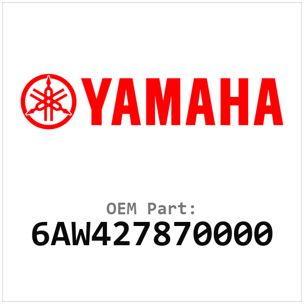 Yamaha OEM 6AW427870000