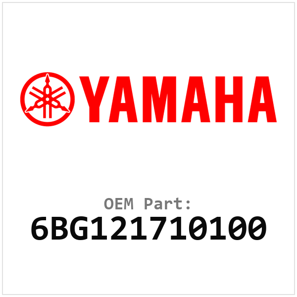 Yamaha OEM 6BG121710100
