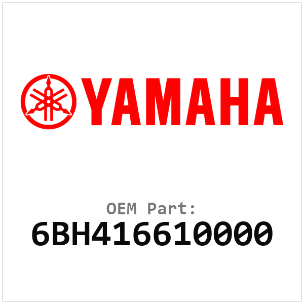 Yamaha OEM 6BH416610000