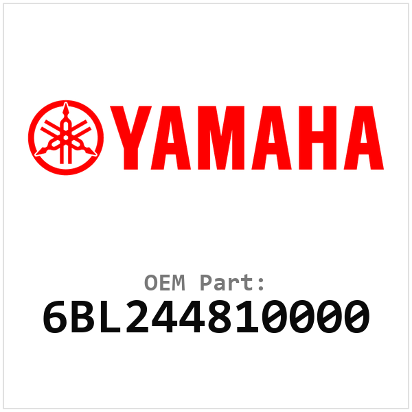 Yamaha OEM 6BL244810000