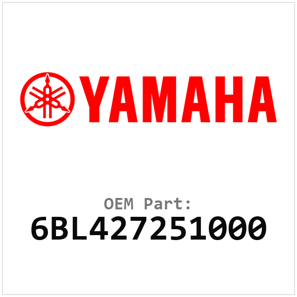 Yamaha OEM 6BL427251000