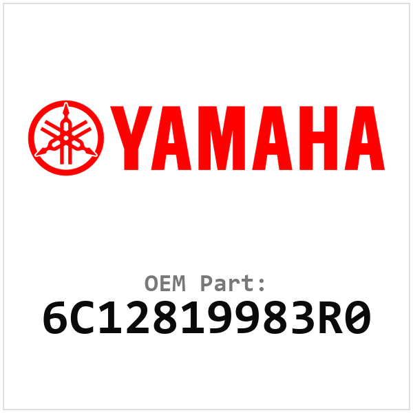 Yamaha OEM 6C12819983R0