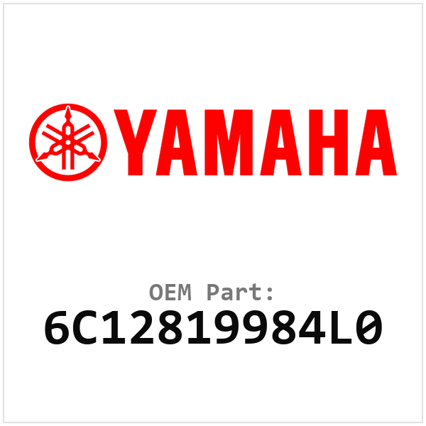 Yamaha OEM 6C12819984L0