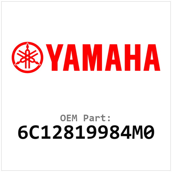 Yamaha OEM 6C12819984M0
