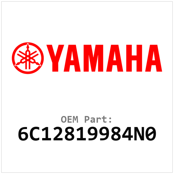 Yamaha OEM 6C12819984N0