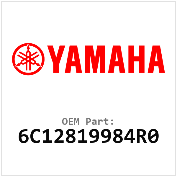 Yamaha OEM 6C12819984R0