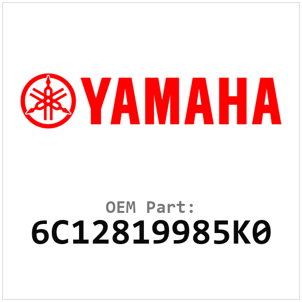 Yamaha OEM 6C12819985K0