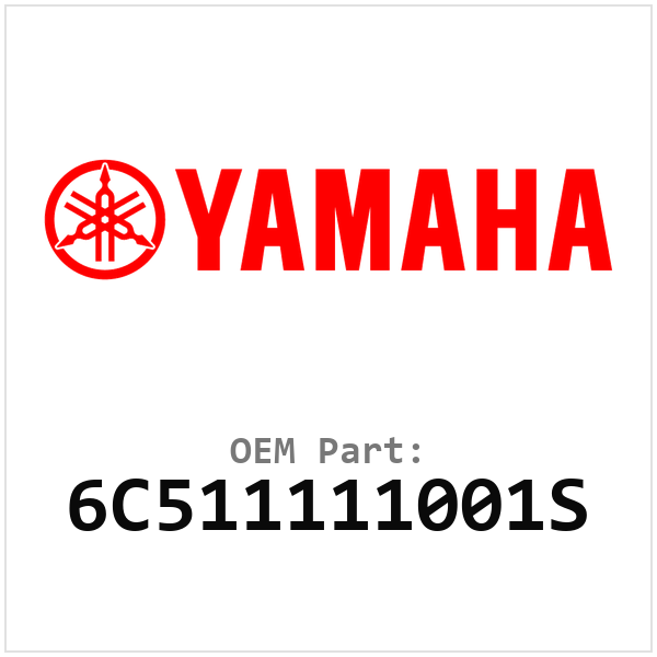 Yamaha OEM 6C511111001S