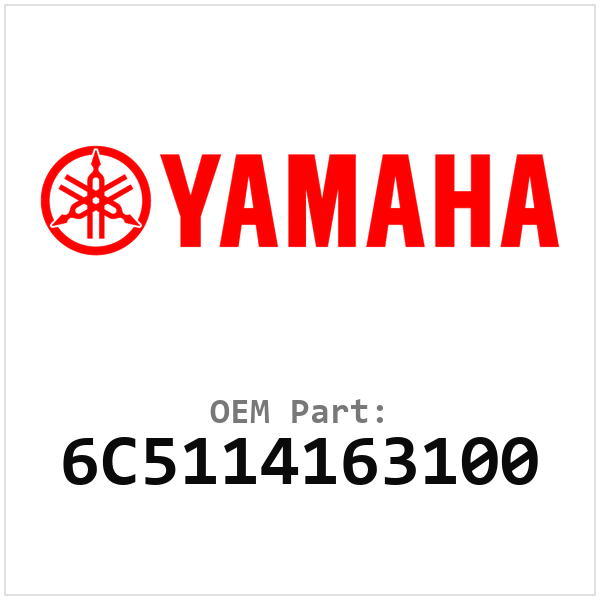 Yamaha OEM 6C5114163100