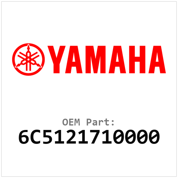 Yamaha OEM 6C5121710000