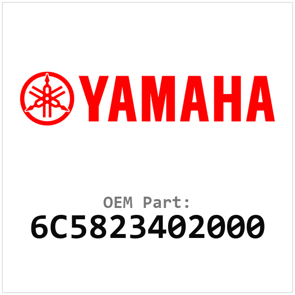 Yamaha OEM 6C5823402000