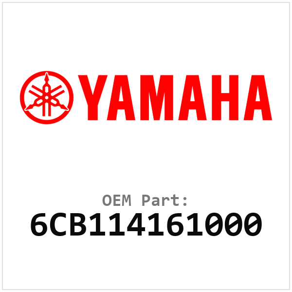 Yamaha OEM 6CB114161000