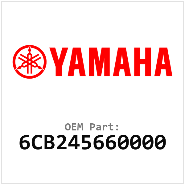 Yamaha OEM 6CB245660000