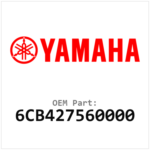 Yamaha OEM 6CB427560000