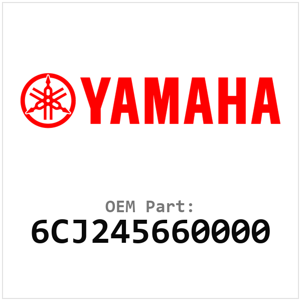 Yamaha OEM 6CJ245660000