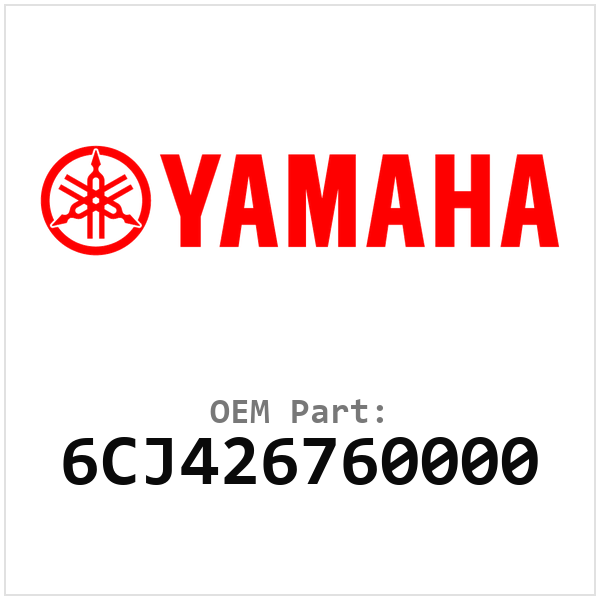Yamaha OEM 6CJ426760000