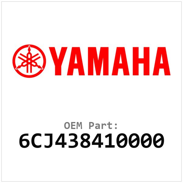 Yamaha OEM 6CJ438410000