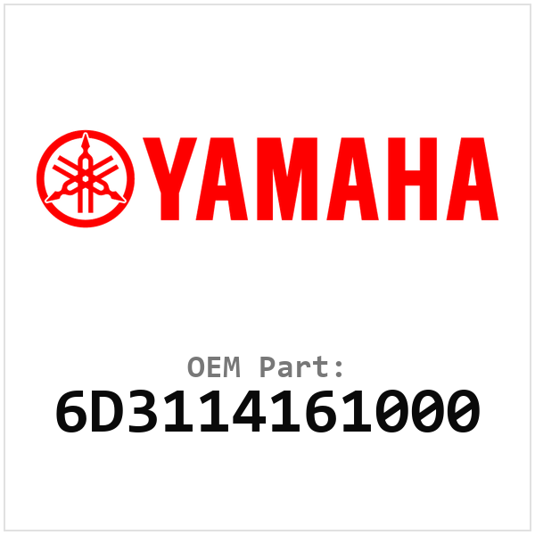 Yamaha OEM 6D3114161000