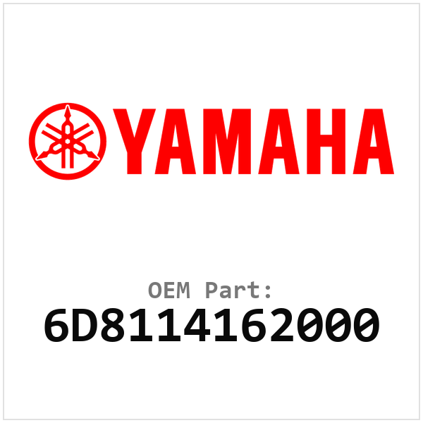 Yamaha OEM 6D8114162000