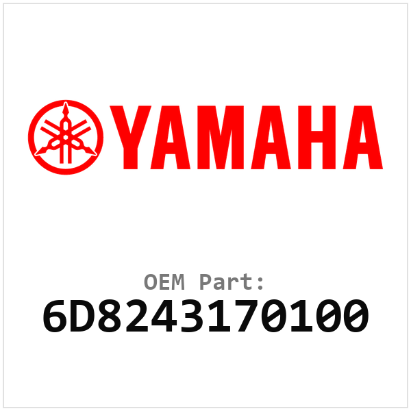 Yamaha OEM 6D8243170100