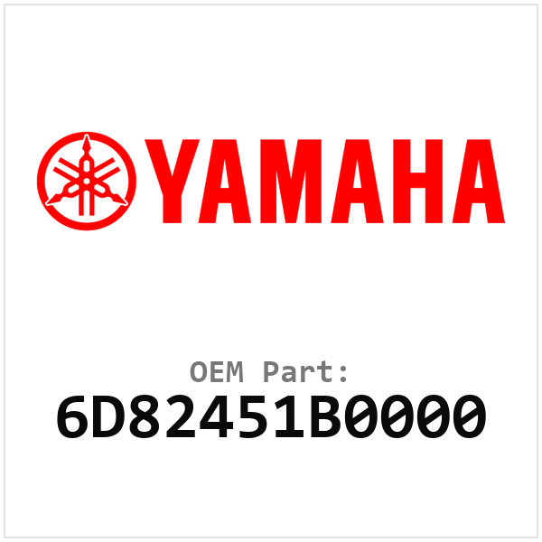 Yamaha OEM 6D82451B0000