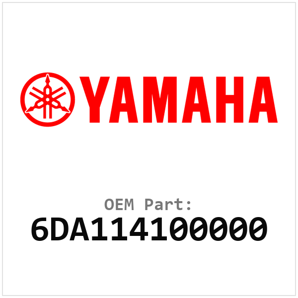 Yamaha OEM 6DA114100000