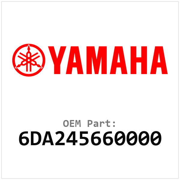 Yamaha OEM 6DA245660000